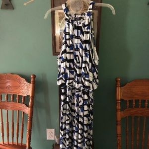 Hi low sleeveless dress